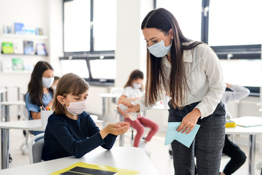 Rising school COVID-19 cases are creating higher levels of teacher and student stress